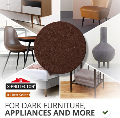 Felt Furniture Pads  235 PCS Premium Furniture Pads - Felt Pads Furniture Feet Best Wood Floor Protectors - Protect Your Hardwood & Laminate Flooring!